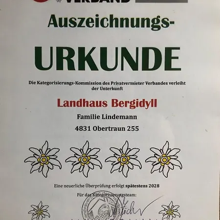 Bergidyll By Interhome * Obertraun
